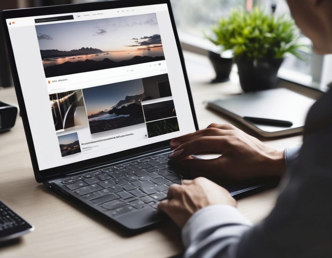 Création de site internet sur un ordinateur